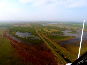 Le delta est encore l (150km de la mer) !