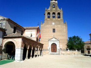 Village castillan  l'heure de la sieste