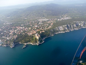 en M22 vers la Hongrie : cote avant Trieste