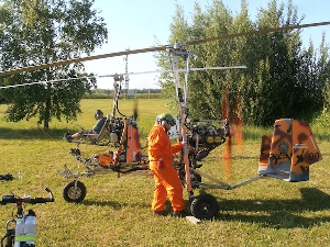 Hongrie en autogire : Fertoszenmiklos fly-in