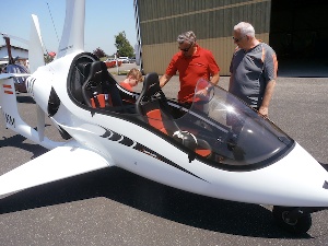 autogire autrichien : Arrowcopter with open canopy