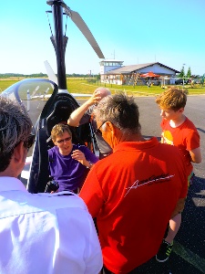 Fly-in autogire : Chris Kurz, Master of Ceremony