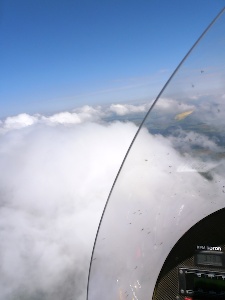 ulm en Allemagne : jeu avec les nuages