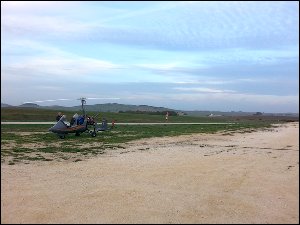 décollage matinal de Medina Sidonia