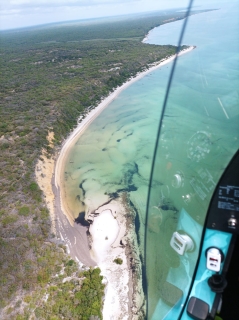 parc des iles Bazarutos gyrocopter-africa