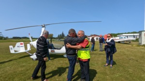 Mustafa Samso Baltic-sea gyrocopter