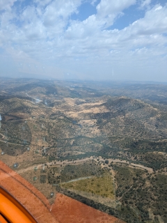 montagnes nord Andalousie ulm autogire