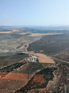 plateau Cordoue andalousie autogire