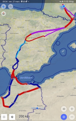 Raid autogire France Espagne et Maroc 